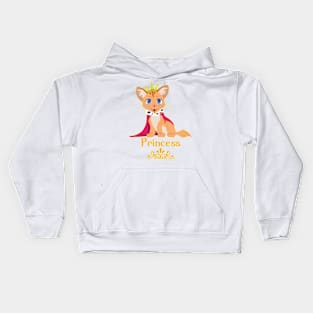 Princess Kitten Kids Hoodie